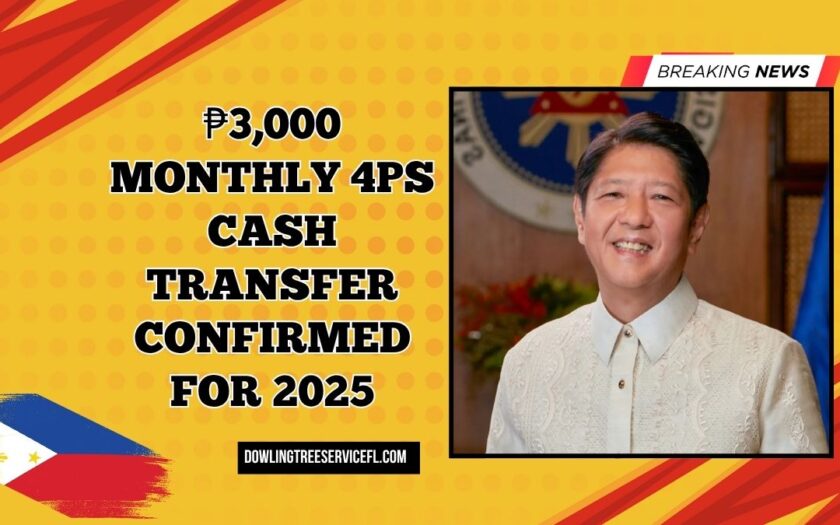 ₱3,000 Monthly 4Ps Cash Transfer Confirmed For 2025 – DSWD Boosts Support For Filipino Families