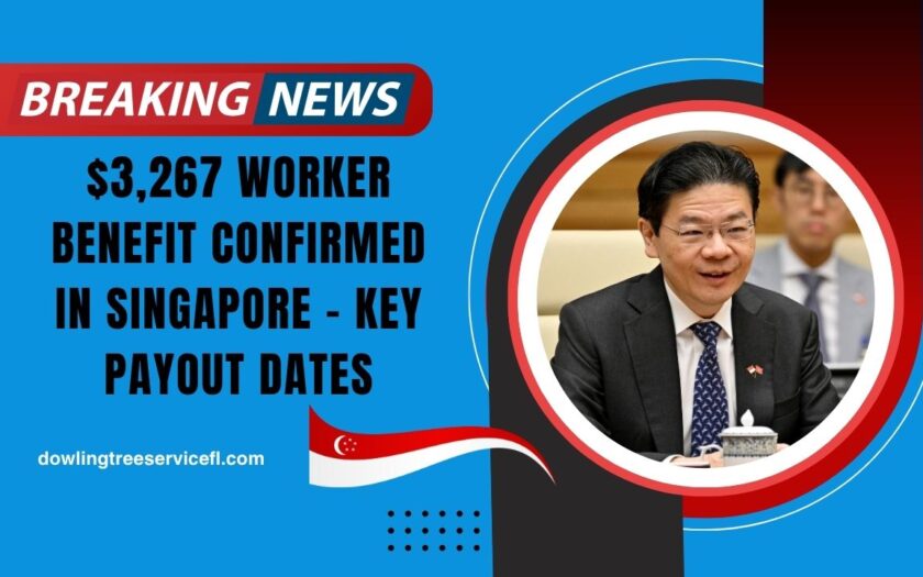 $3,267 Worker Benefit Confirmed In Singapore – Key Payout Dates And Eligibility Rules 
