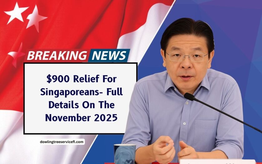 $900 Relief For Singaporeans- Full Details On The November 2025 Support Package Payment