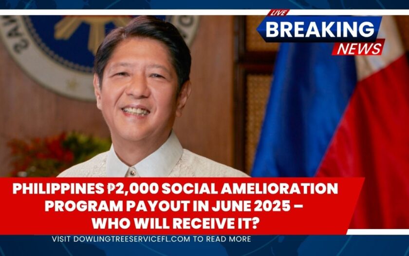 Philippines ₱2,000 Social Amelioration Program Payout in June 2025 – Who Will Receive It?