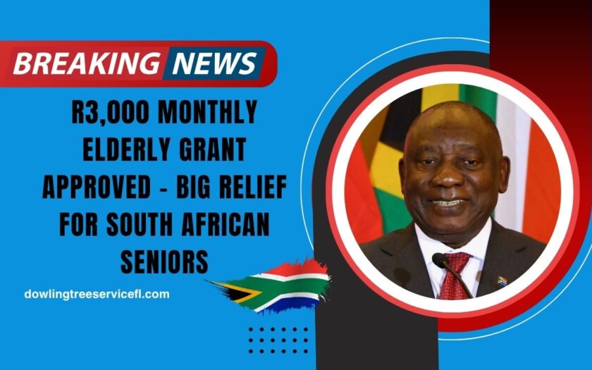 R3,000 Monthly Elderly Grant Approved - Big Relief For South African Seniors In August 2025!
